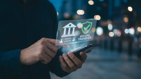 Secure transfer Desktop Card